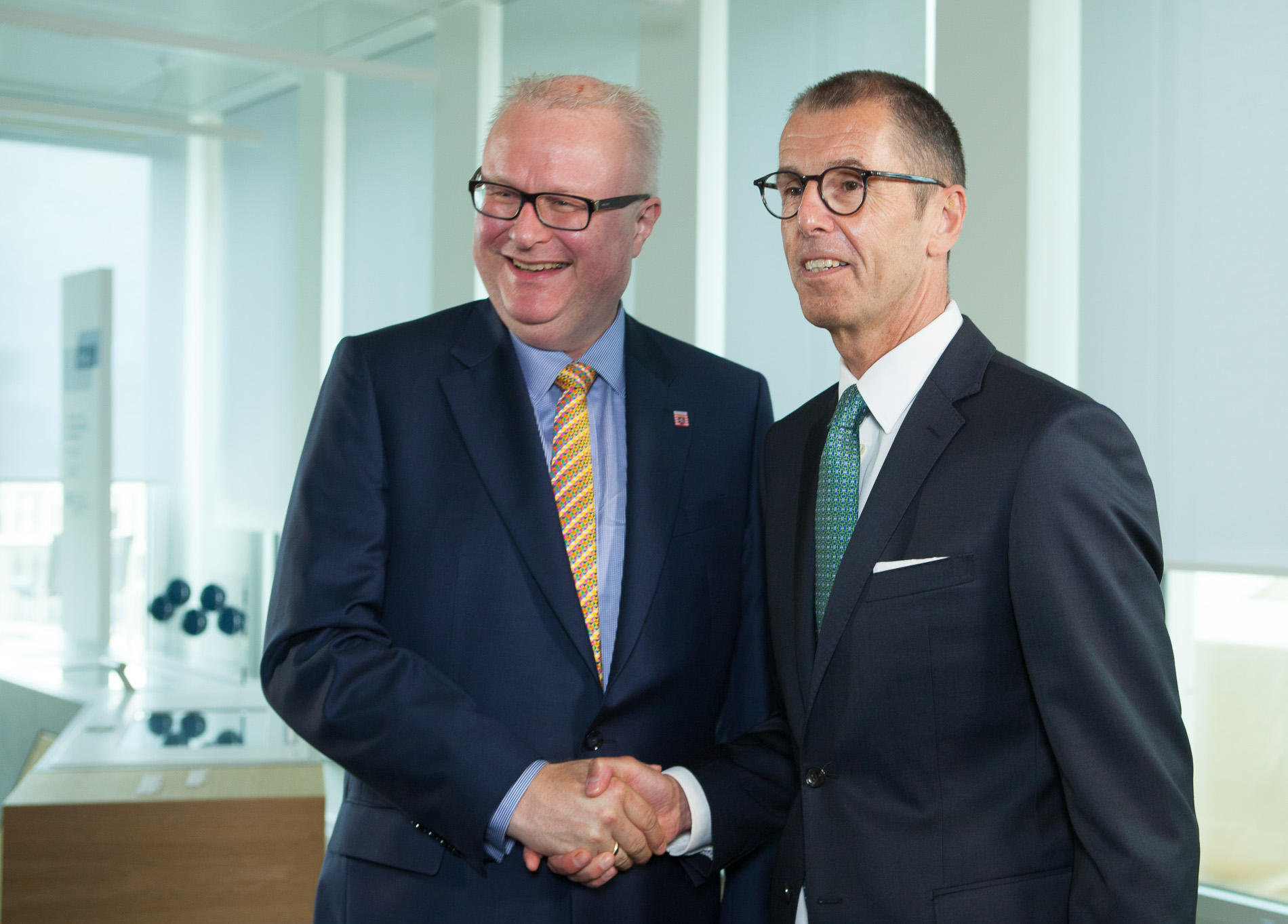 FinanzAgenda Forum 13.06.2018 Hess. Finanzminister Dr. Schäfer und Hans Joachim Reinke