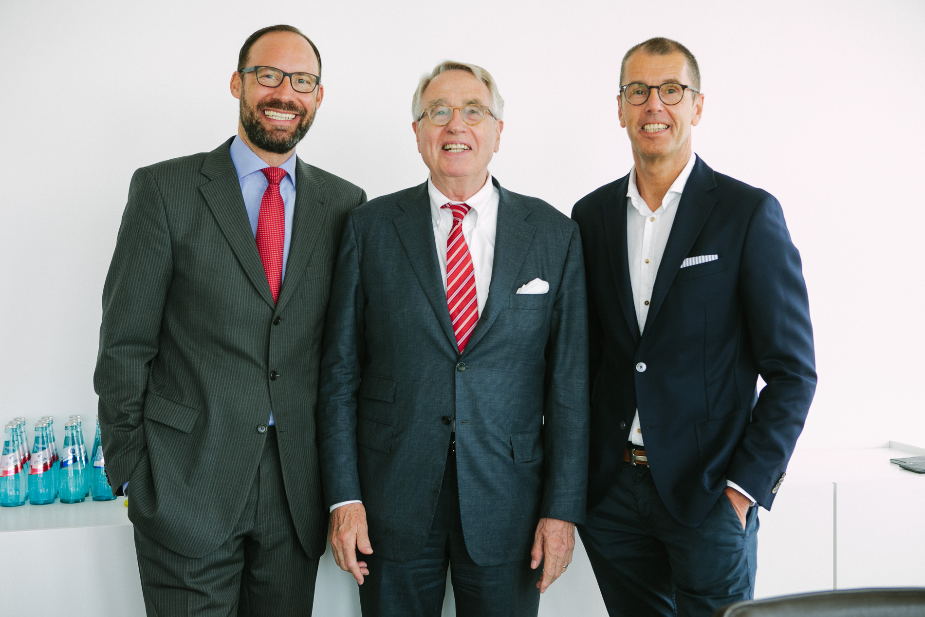 Dr. Stefan Mai, MdEP Wolf Klinz, Hans Joachim Reinke Dr. Stefan Mai, MdEP Wolf Klinz, Hans Joachim Reinke